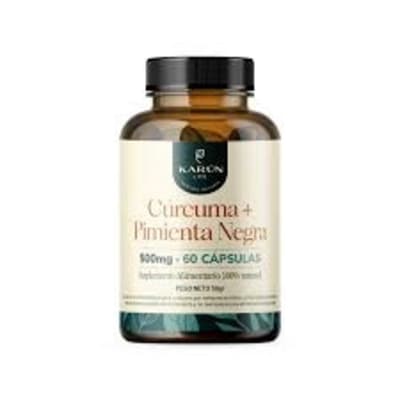 Curcuma + Pimienta Negra 500 Mg X 90 Caps Lab Karunlife